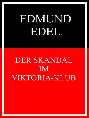 cover image of Der Skandal im Viktoria-Klub